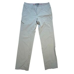 Marmot Womens Gray Roll Up Convertible Hiking Pants D69310 Size 6 Regular